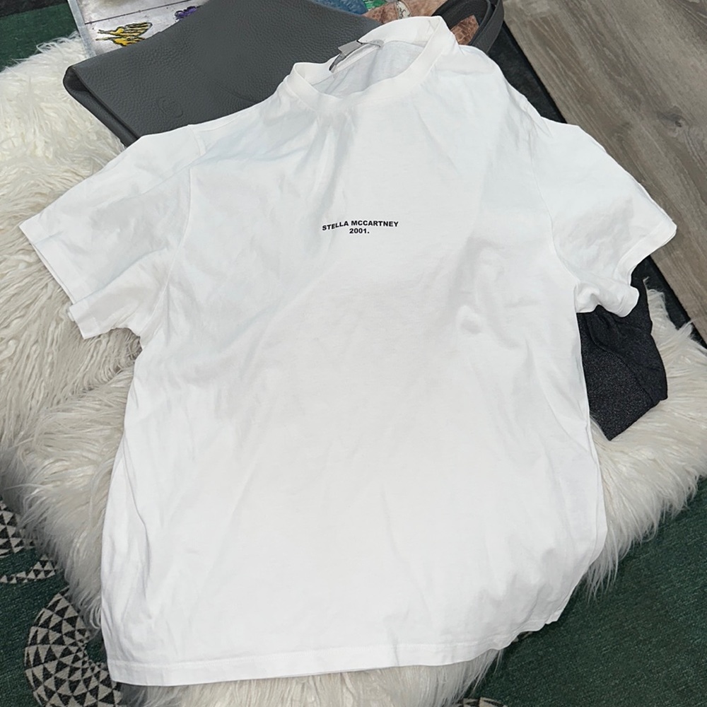 Stella McCartney Logo Shirt White Size 36 $340